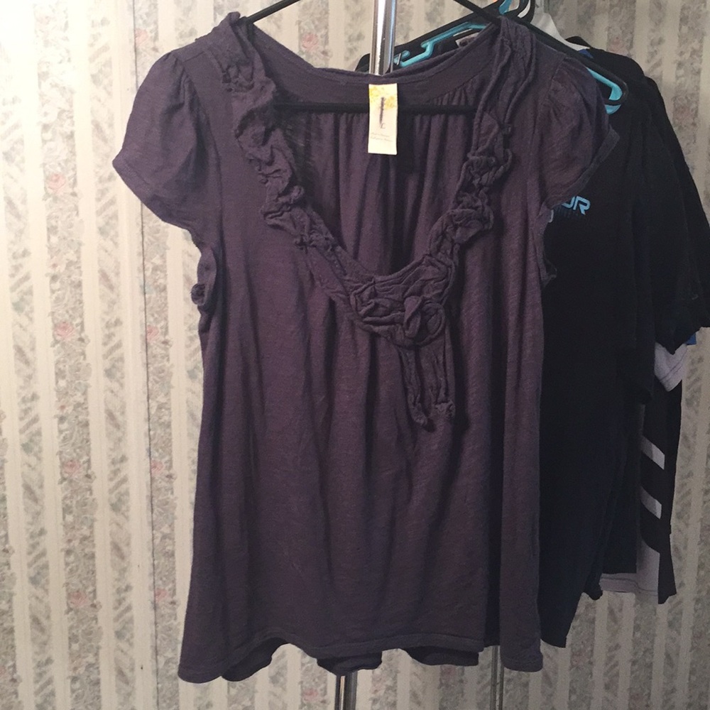 Navy blue top